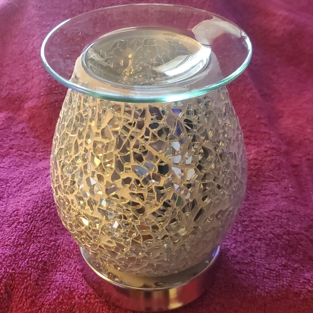Electric  Touch Crack Crystal Oil Burner